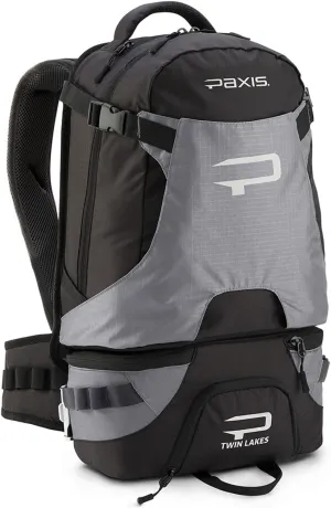 Paxis - Swing-Arm Backpack - Get to Your Gear Without Removing Your Pack. For Hiking, Fly Fishing, Photography & Travel (GREY)