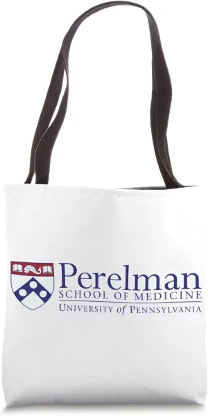 Penn Quakers Perelman School of Medicine Tote Bag