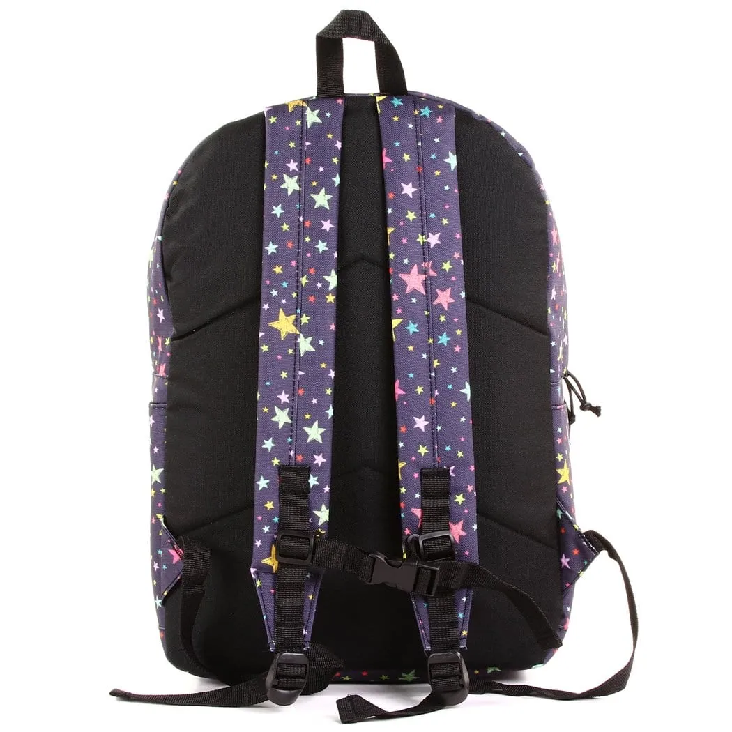 Personalized School Backpack - Rainbow Stars
