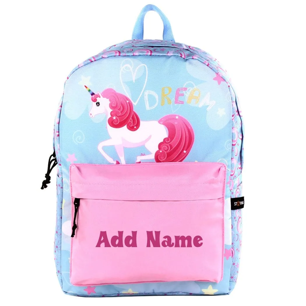 Personalized School Backpack - Unicorn