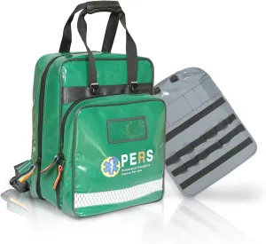PES Medical Backpack - Durable Waterproof EMS Bag for AED, Oxygen Tanks, First Aid Supplies, Ideal for Ambulance, Outdoor, and Emergency Use