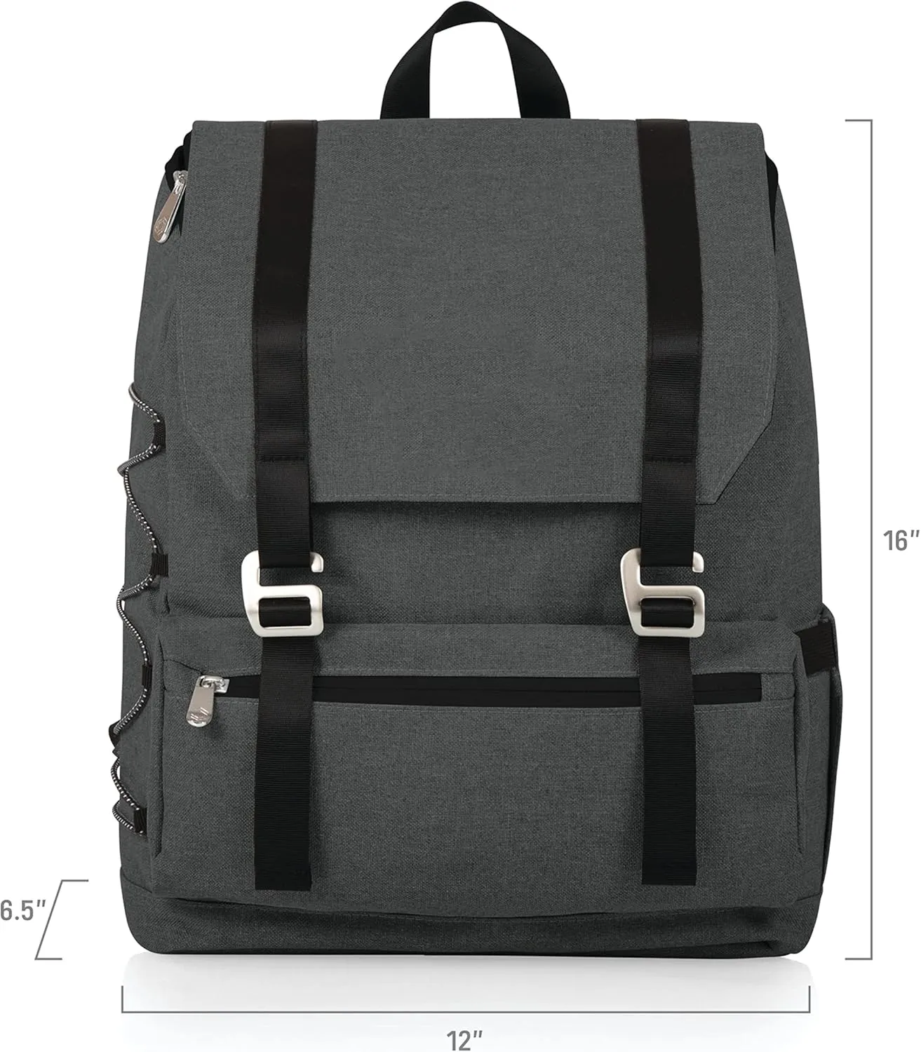 PICNIC TIME NHL Buffalo Sabres OTG Traverse Backpack Cooler, Soft Cooler Backpack, Hiking Backpack, (Heathered Gray)