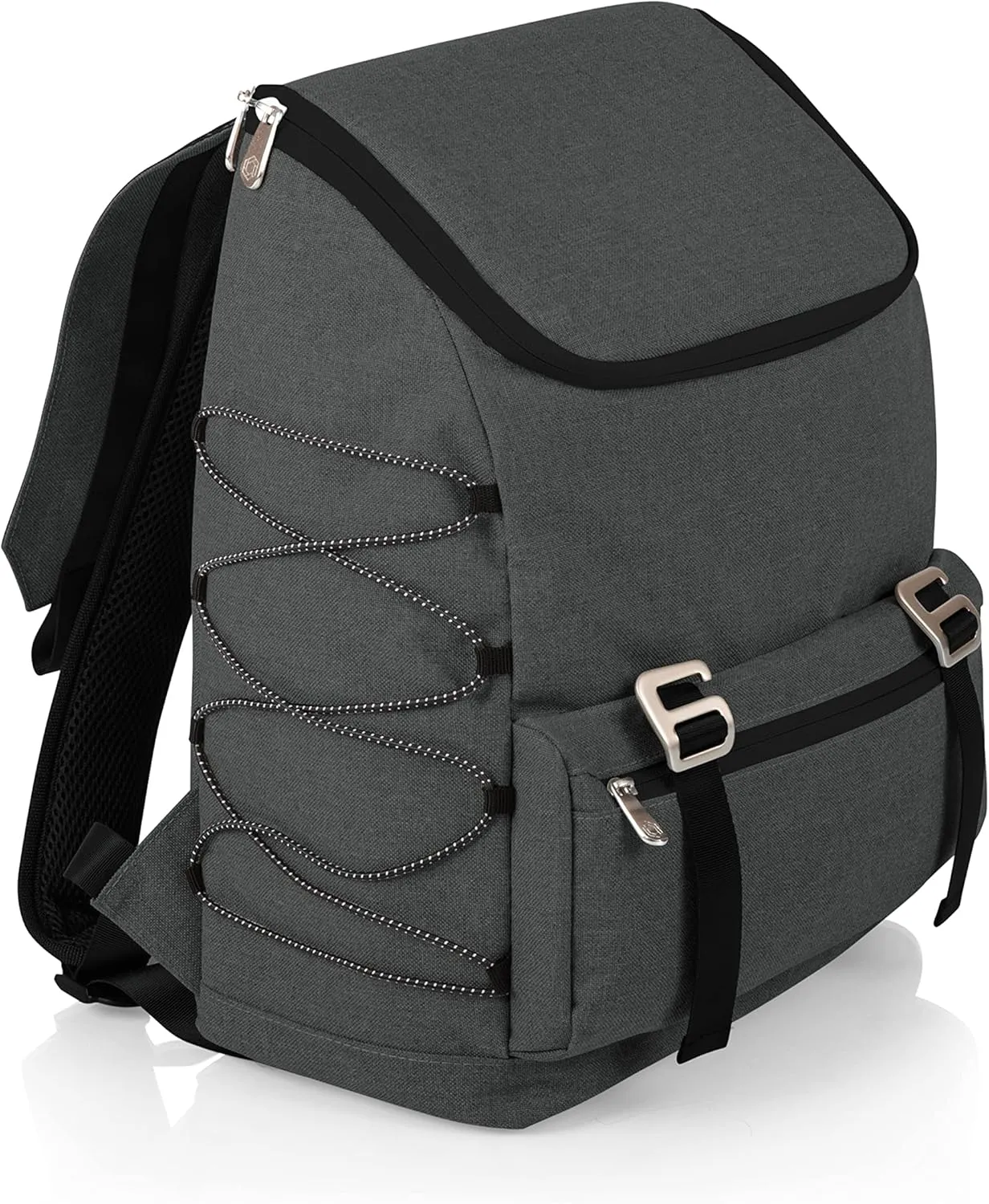 PICNIC TIME NHL Buffalo Sabres OTG Traverse Backpack Cooler, Soft Cooler Backpack, Hiking Backpack, (Heathered Gray)