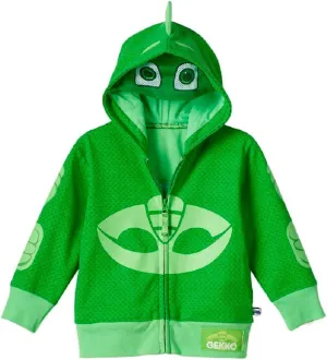 PJ Masks Boys' Toddler Gekko and Catboy Hoodie