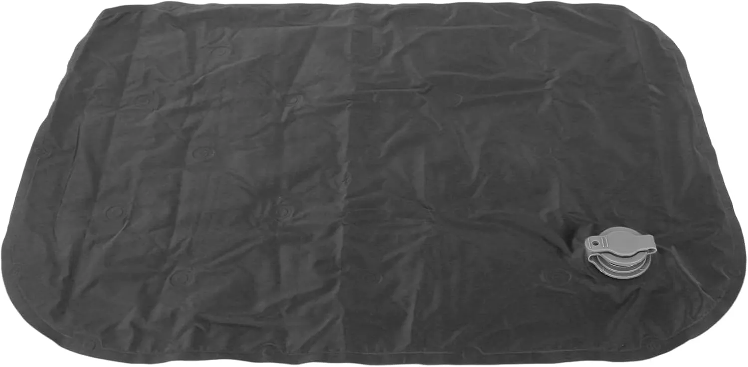plplaaoo Outdoor Inflatable Cushion Lightweight Foldable Inflatable Seat Cushion Portable Soft Travel Cushion Camping Hiking