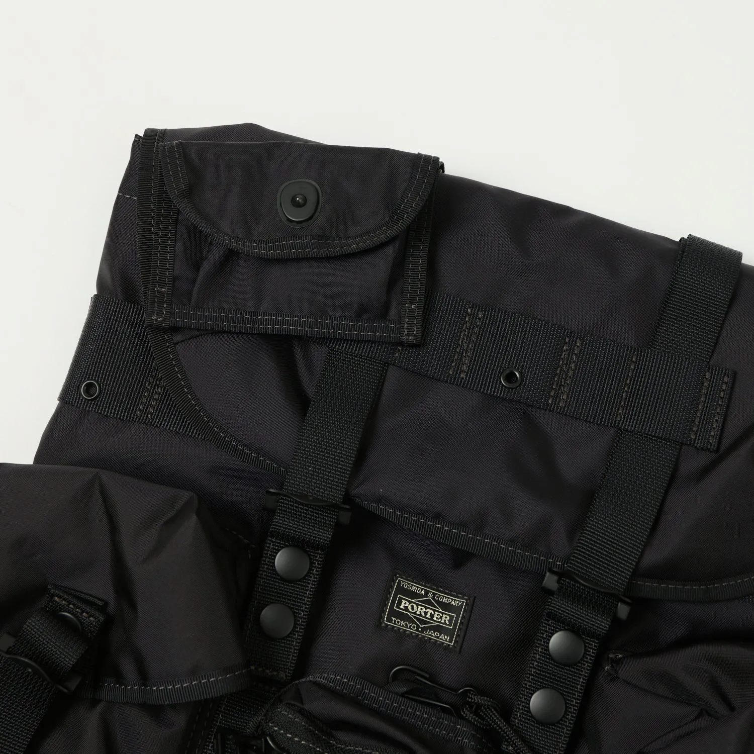 Porter-Yoshida & Co. All Alice Pack With Pouches - Black