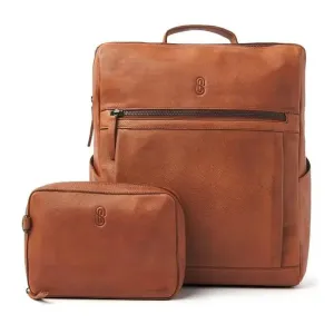 Practical Diabetes Backpack: Securely Carry Essentials with Sweet Collections' Leather Bag