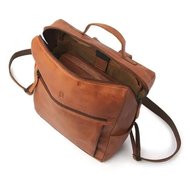 Practical Diabetes Backpack: Securely Carry Essentials with Sweet Collections' Leather Bag
