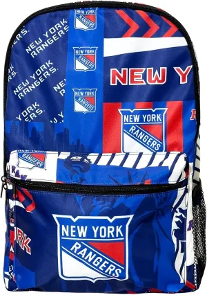 Pro Specialties Group NY Rangers B2s Sports Bag – Multi-Functional Backpack with Adjustable Strap & Detachable Fanny Pack