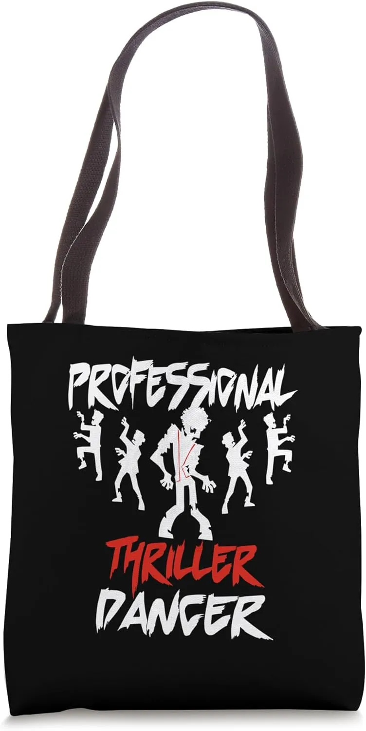 Professional Thriller Dancer Competition Art Halloween Party Tote Bag