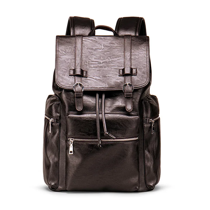 PU Leather Backpack