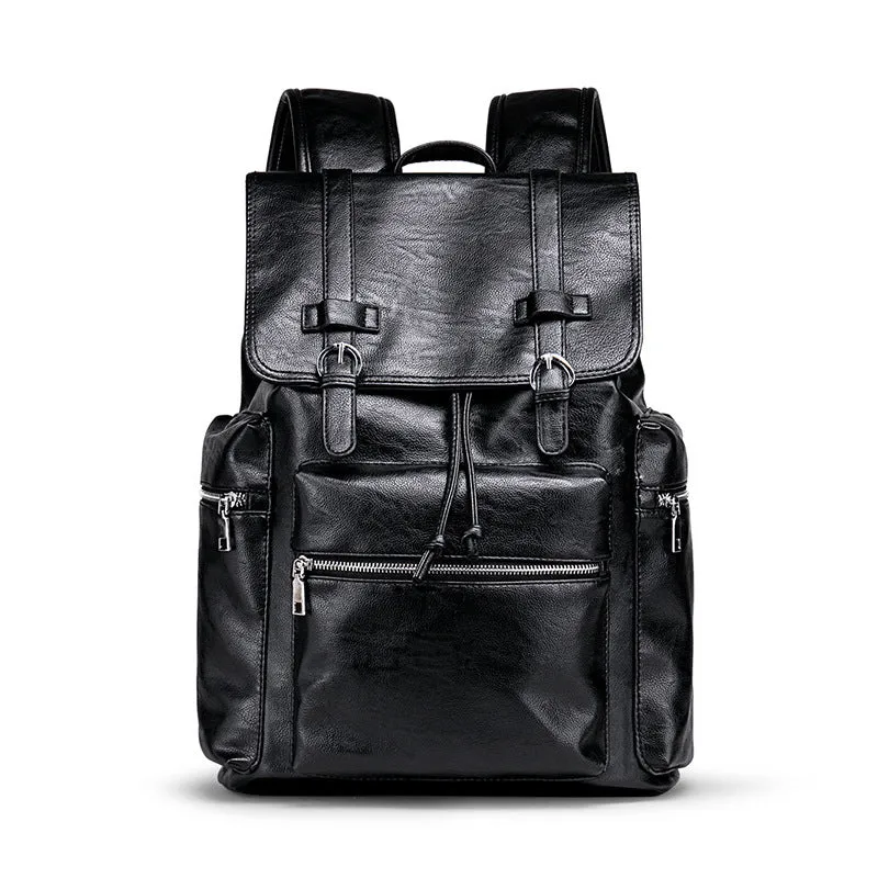 PU Leather Backpack