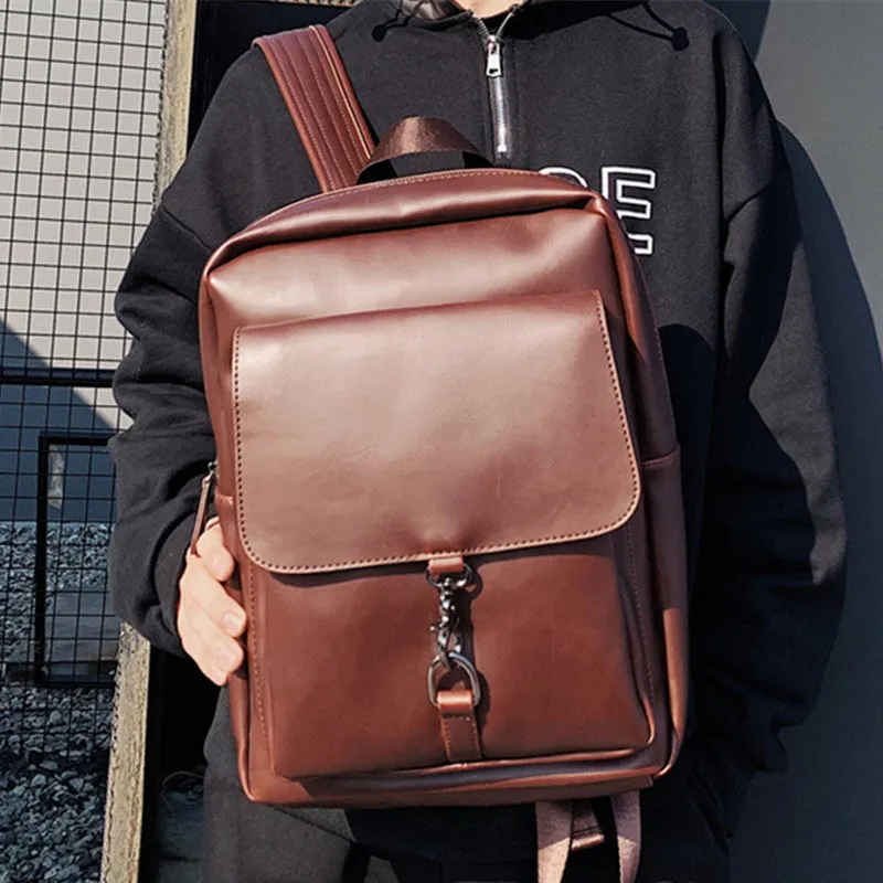 PU Leather Backpack