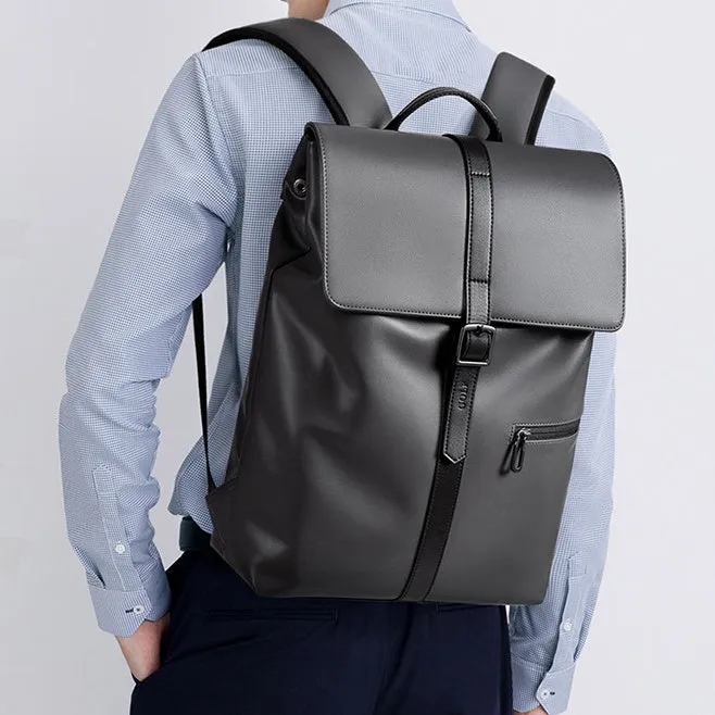 PU Leather Leisure Backpack