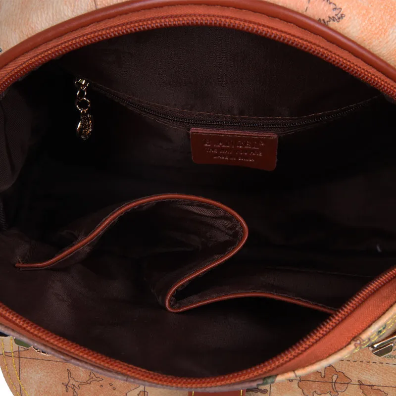 PU Leather Small Backpack