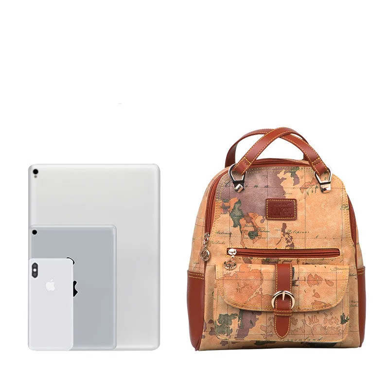 PU Leather Small Backpack