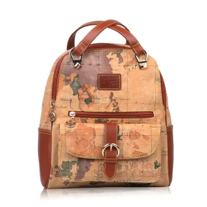 PU Leather Small Backpack