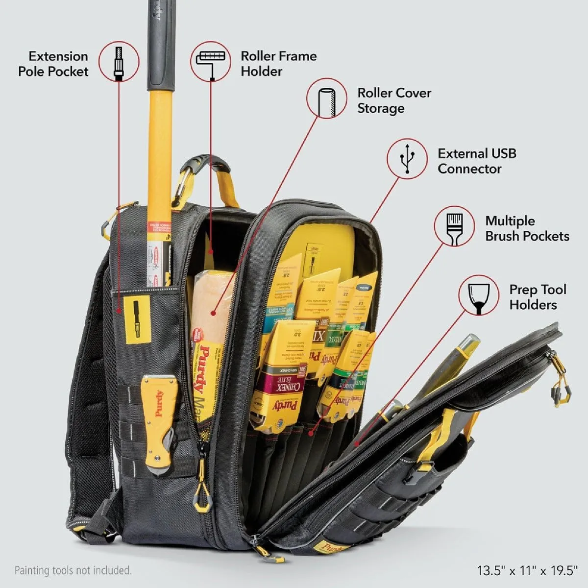 Purdy Painter's Backpack with Free Add-Ons