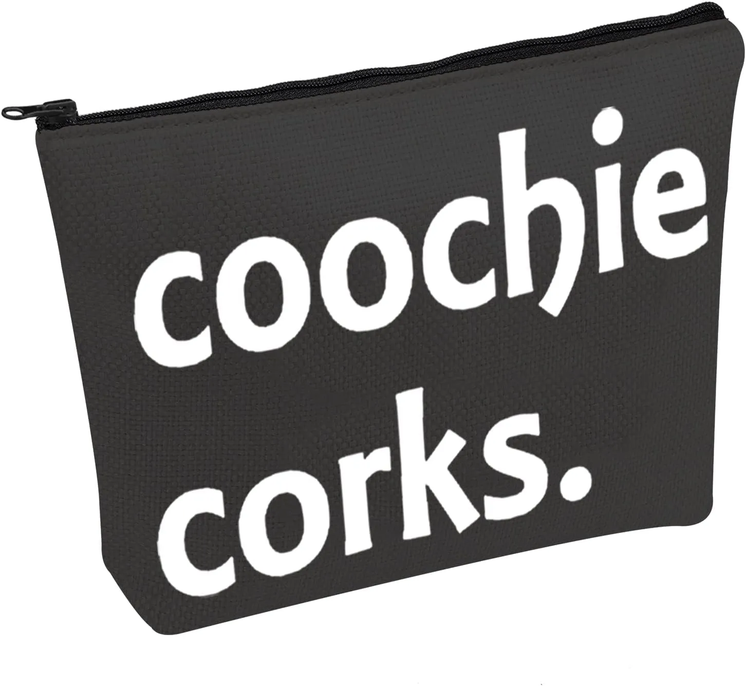 PWHAOO Coochie Corks Tampon Case - Funny Travel Bag & Organizer - Gift for Friend