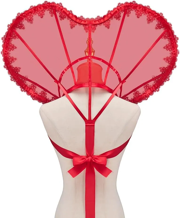 Queen Elizabeth Costume Collar Heart Shape Gothic Stand Up Collar Victorian Tudor Queen Dress Accessories