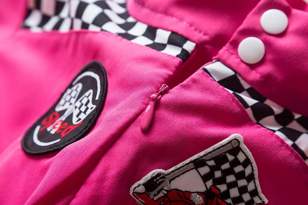 Race Car Outfit Car Birthday Outfit Racer Girl Dress Baby Girl Outfit Red Racer Halloween Kids Costume