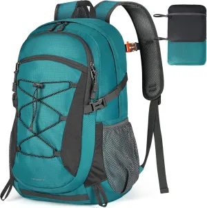RAINSMORE Hiking Backpack 40L Waterproof Camping Backpack Lightweight Packable Backpack for Women Men Outdoor Travel Daypack