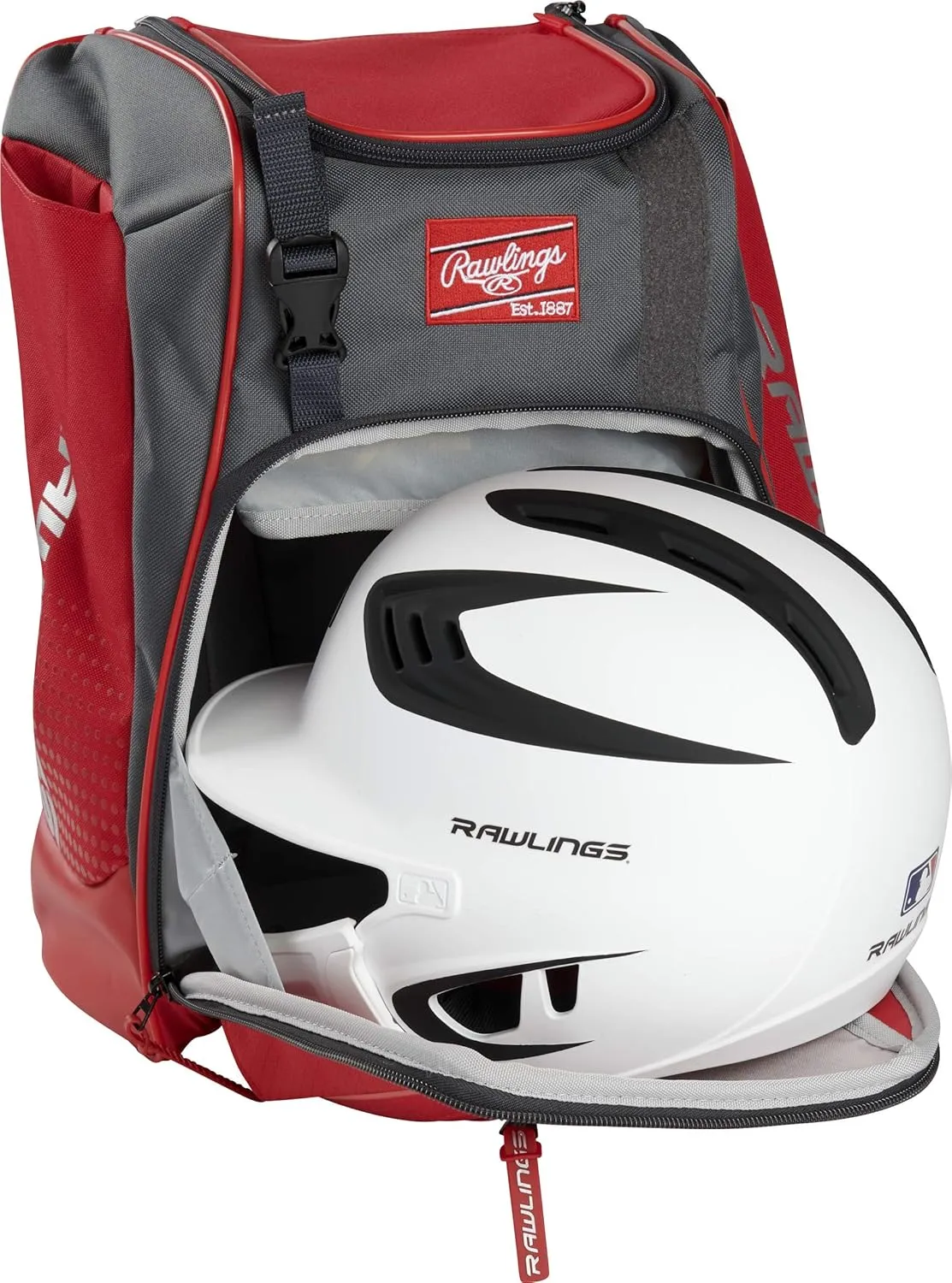 Rawlings | FRANCHISE Backpack Equipment Bag | Baseball/Softball | Rec/Travel | Multiple Styles