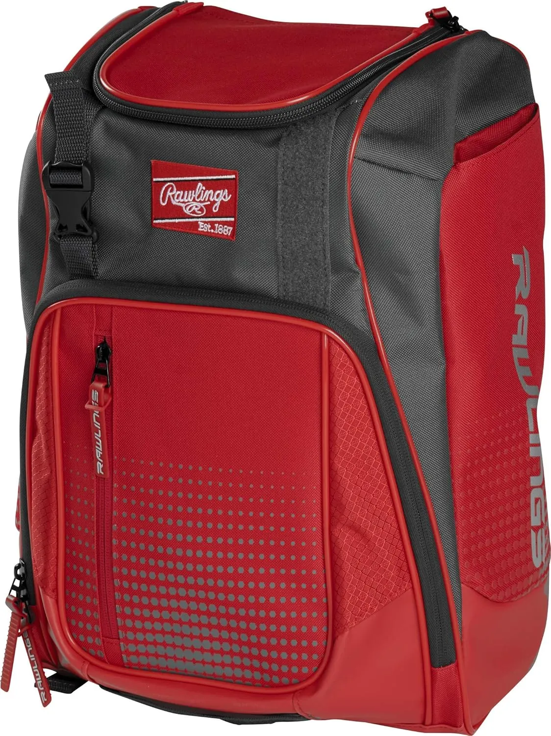 Rawlings | FRANCHISE Backpack Equipment Bag | Baseball/Softball | Rec/Travel | Multiple Styles