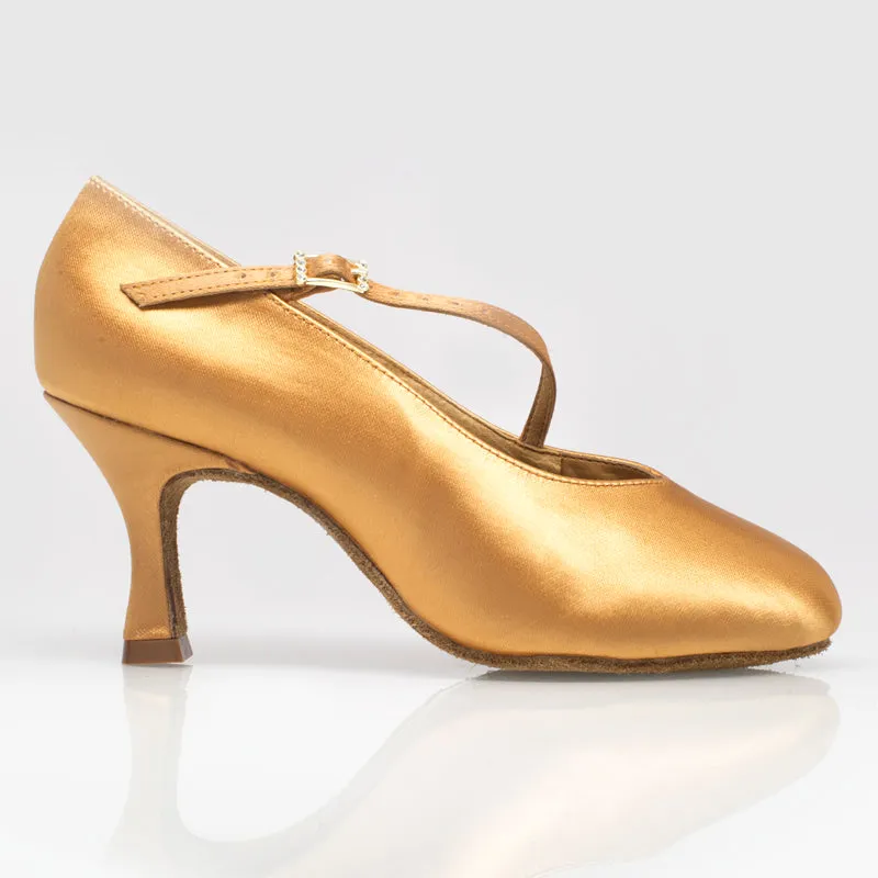 Ray Rose 116 Rockslide Flesh Satin Ballroom Shoe