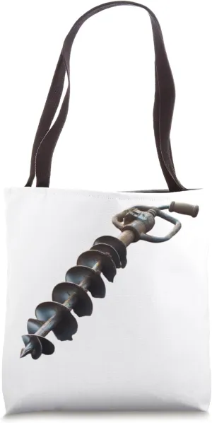 Really Like Augers - Auger Ice Fishing Digging Tote Bag
