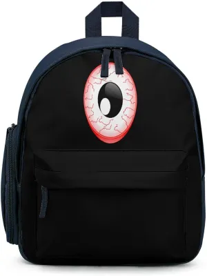 Red Eyeball Laptop Backpack Lightweight 12.6 Inch Travel Daypacks for Travel Work