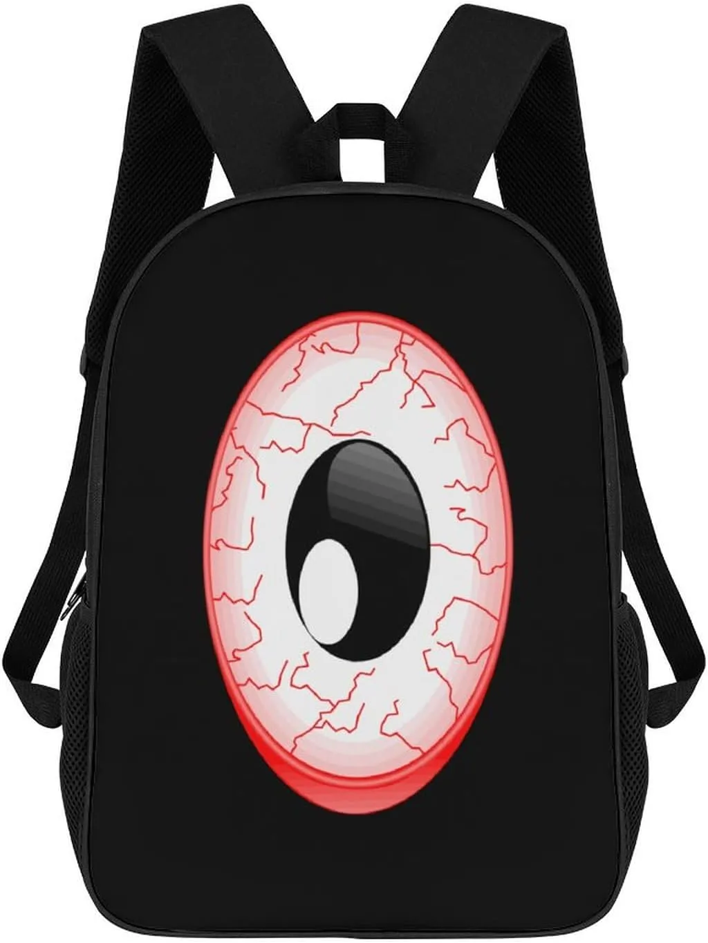 Red Eyeball Travel Laptop Backpack for Men Women Fashion 17 Inch Shoulder Bag Bookbag Daypack