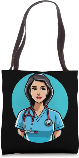 Registered Nurse Medical Medicine RN Critical Care Nurse Tote Bag