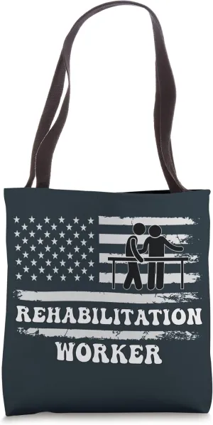 Rehabilitation Worker Physical Medicine Rehabilitation Tote Bag