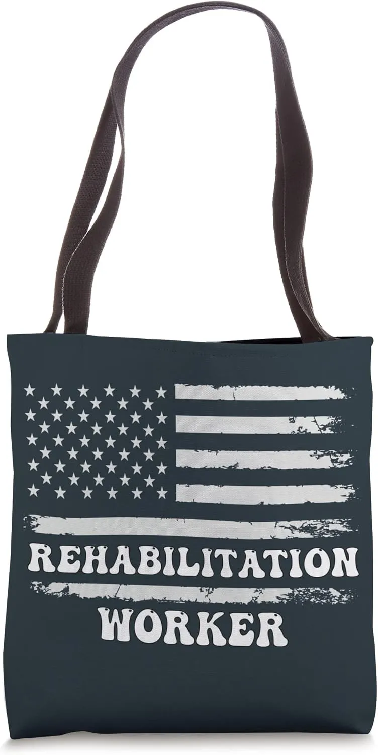 Rehabilitation Worker Physical Medicine Rehabilitation Tote Bag