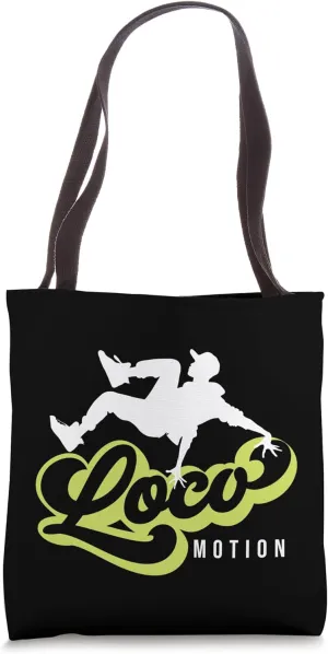Retro Street Dancing s Retro Dance Class s Loco-Motion Tote Bag