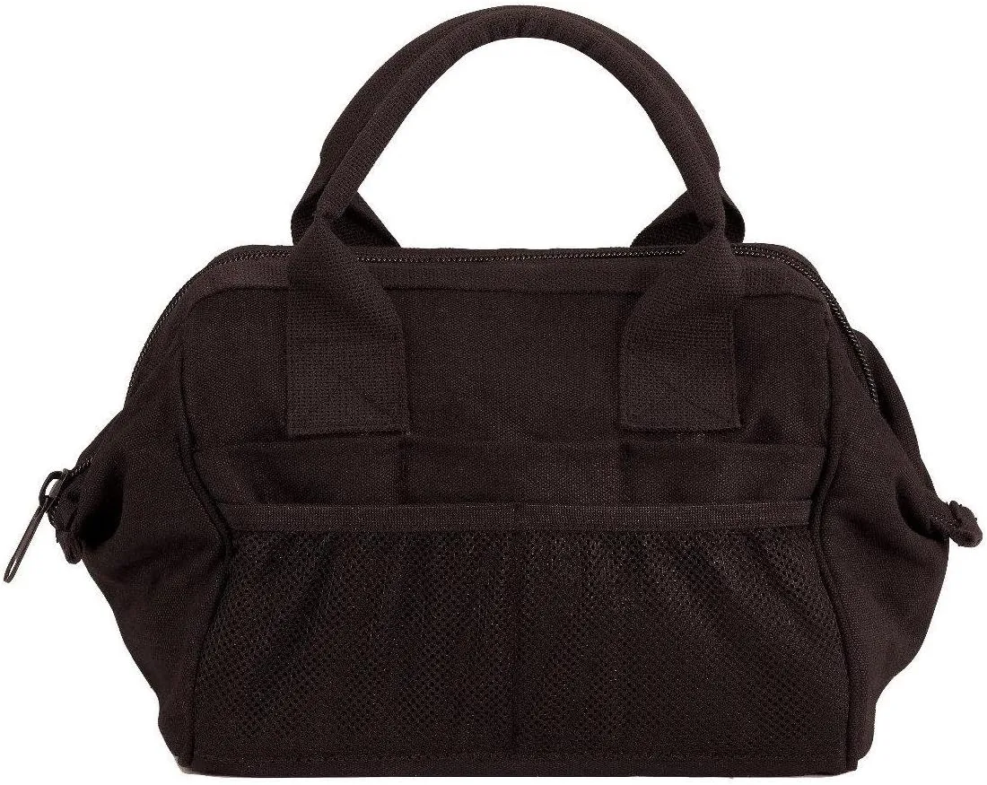 Rothco Heavyweight Canvas Platoon Tool Bag (Black)