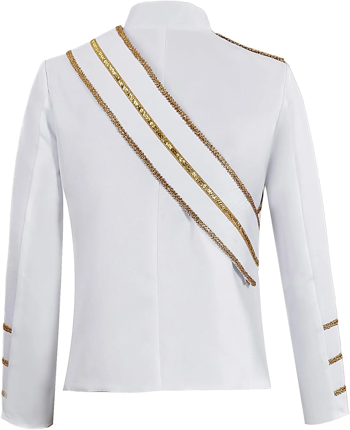 Royal Court Prince Costume Breasted Suit Gild Blazer Jacket Nightclub Bar Dress