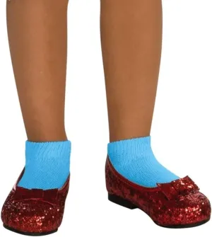 Rubies Child's Wizard of Oz Dorothy Deluxe Red Glitter Costume Shoes, X-Small