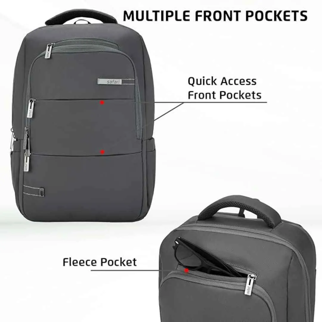Safari Formal Laptop Backpack Bag for Men & Women