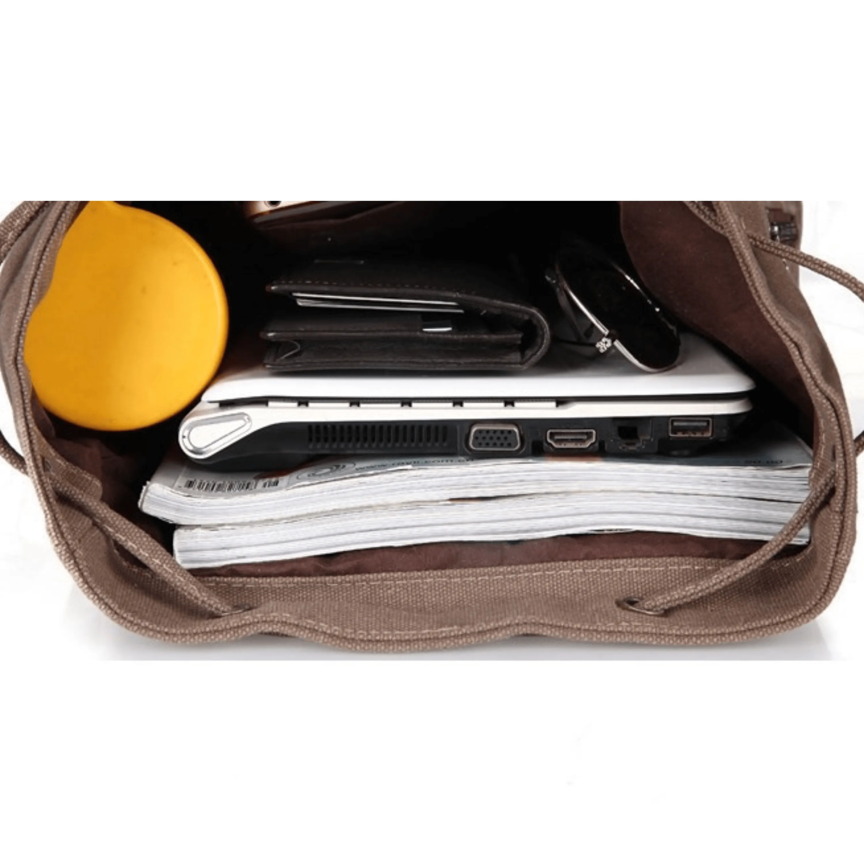 School | Work | Gym Canvas Backpack – Lightweight, Durable and Everyday Ready