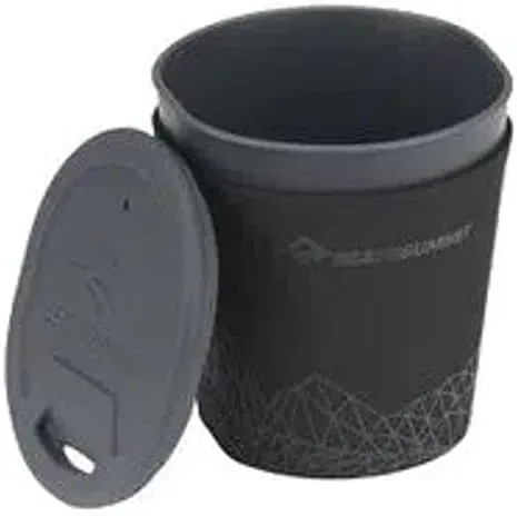 Sea to Summit Delta Light Insulated Mug, Titanium Grey, One Size, Titanium Grey, One Size