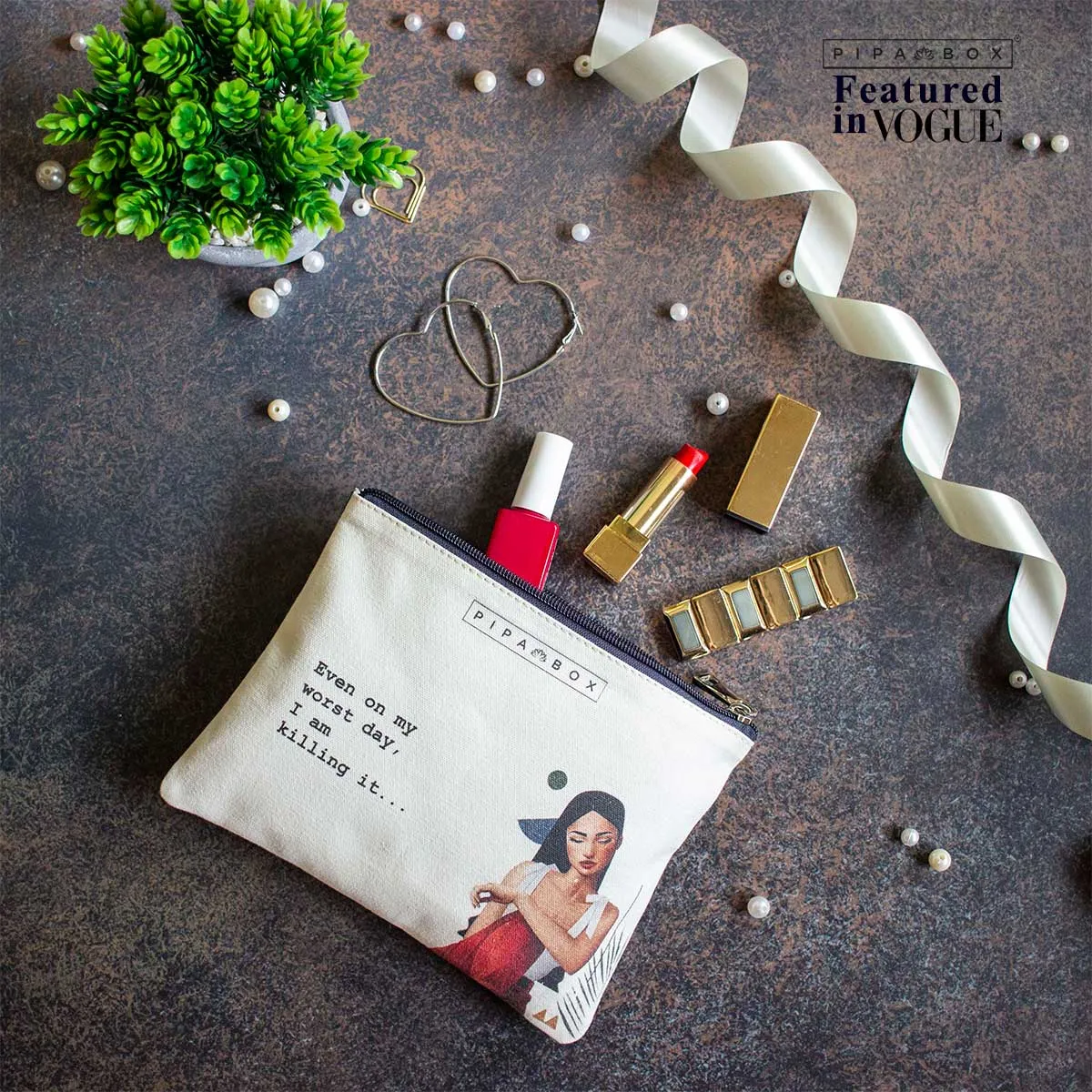 Sienna Dream - Canvas Pouch