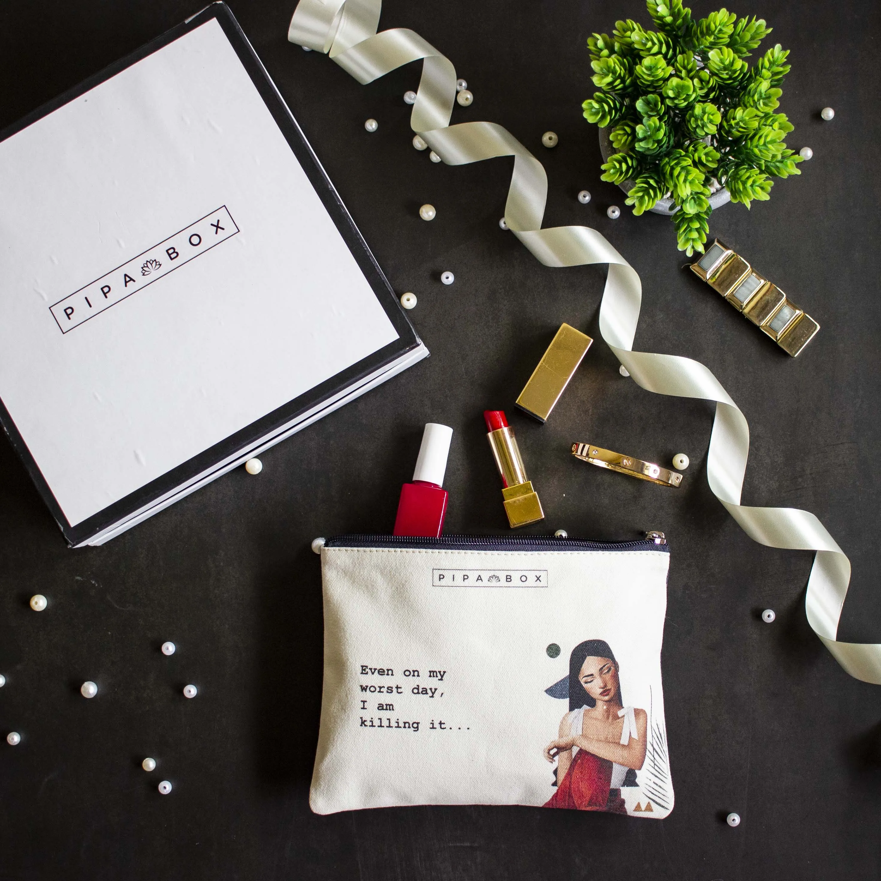 Sienna Dream - Canvas Pouch