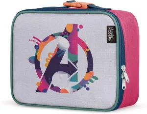 Simple Modern Marvel Kids Lunch Box for Toddler | Reusable Insulated Bag for Boys | Meal Containers for School with Exterior and Interior Pockets | Hadley Collection | Avengers Assemble