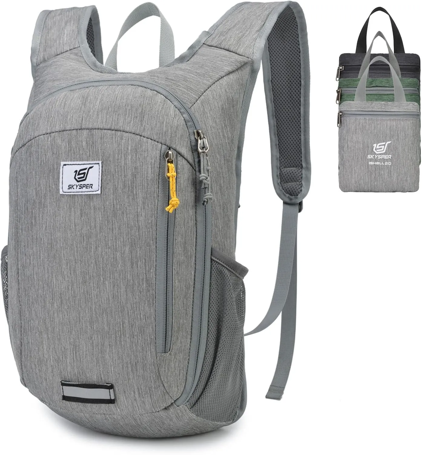 SKYSPER Small Daypack 10L Hiking Backpack Packable Lightweight Travel Day Pack for Women Men