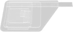 Sling Bag Acrylic Template,Leather Pattern Acrylic Leather Templates for Capacity Crossbody Backpack,-533