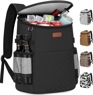 Soft Cooler Backpack 30 Cans/45 Cans, Backpack Coolers Insulated Leak Proof Thermal Lunch Backpack for Men Work Small Cooler Bag Beach Travel Picnic Drink Beverage Beer