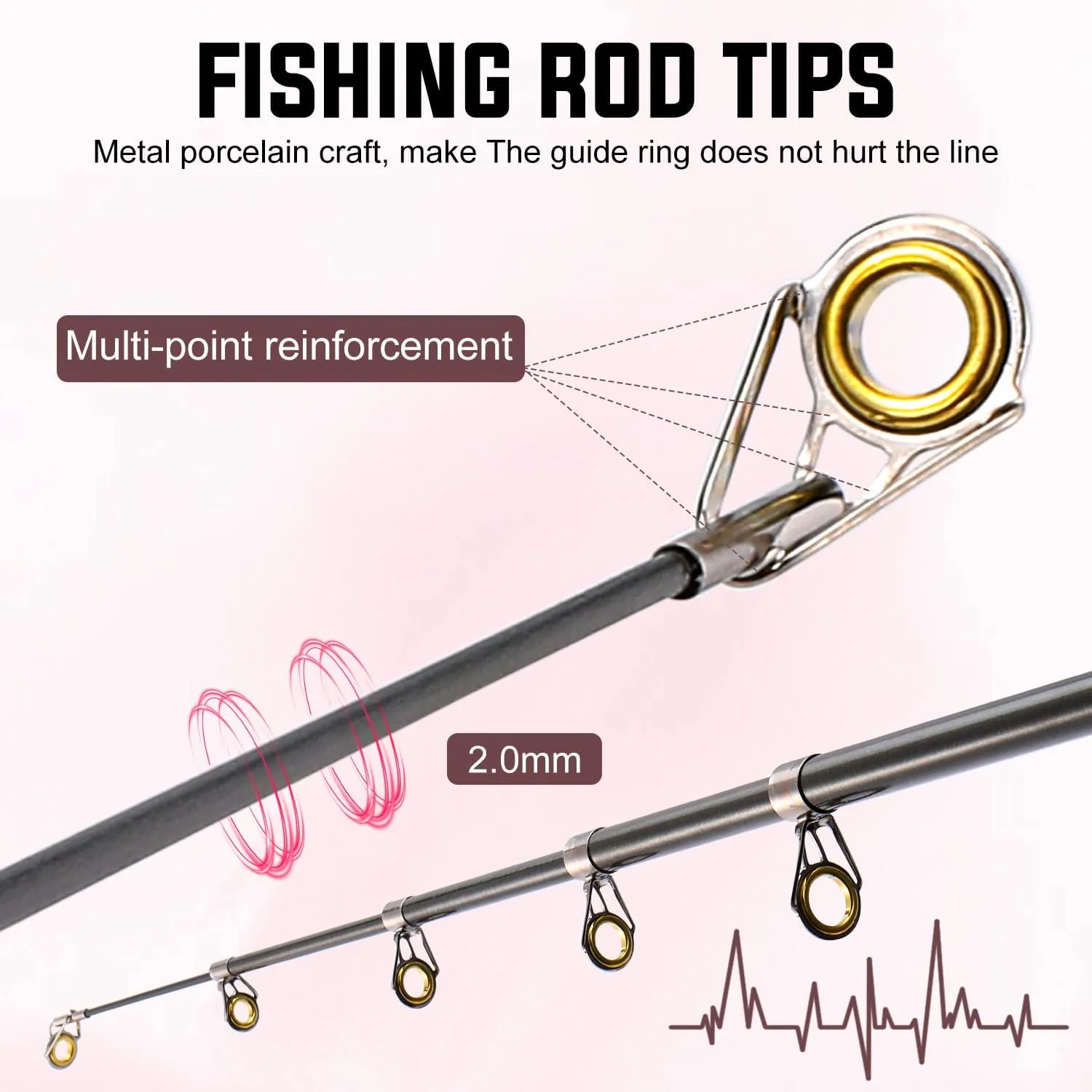 Sougayilang Portable Telescopic Fishing Rod with Carbon Fiber Material and Precision Carved Reel Seat - Suitable for Saltwater and Freshwater Fishing
