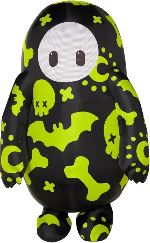 Spirit Halloween Fall Guys Kids Inflatable Costume | Gaming Costumes | Funny Costumes | Fan Operated